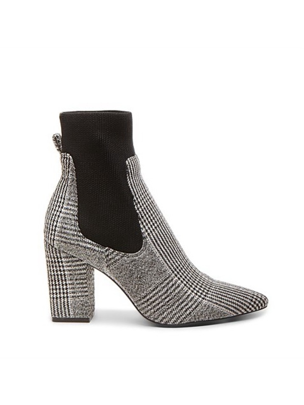 NWB Steve Madden “Richter” Plaid Knit Sock Ankle Boots Size 7